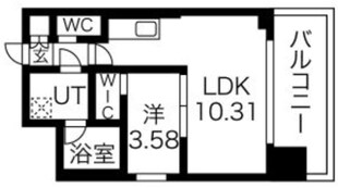 プレジオ弁天町ASIANの物件間取画像